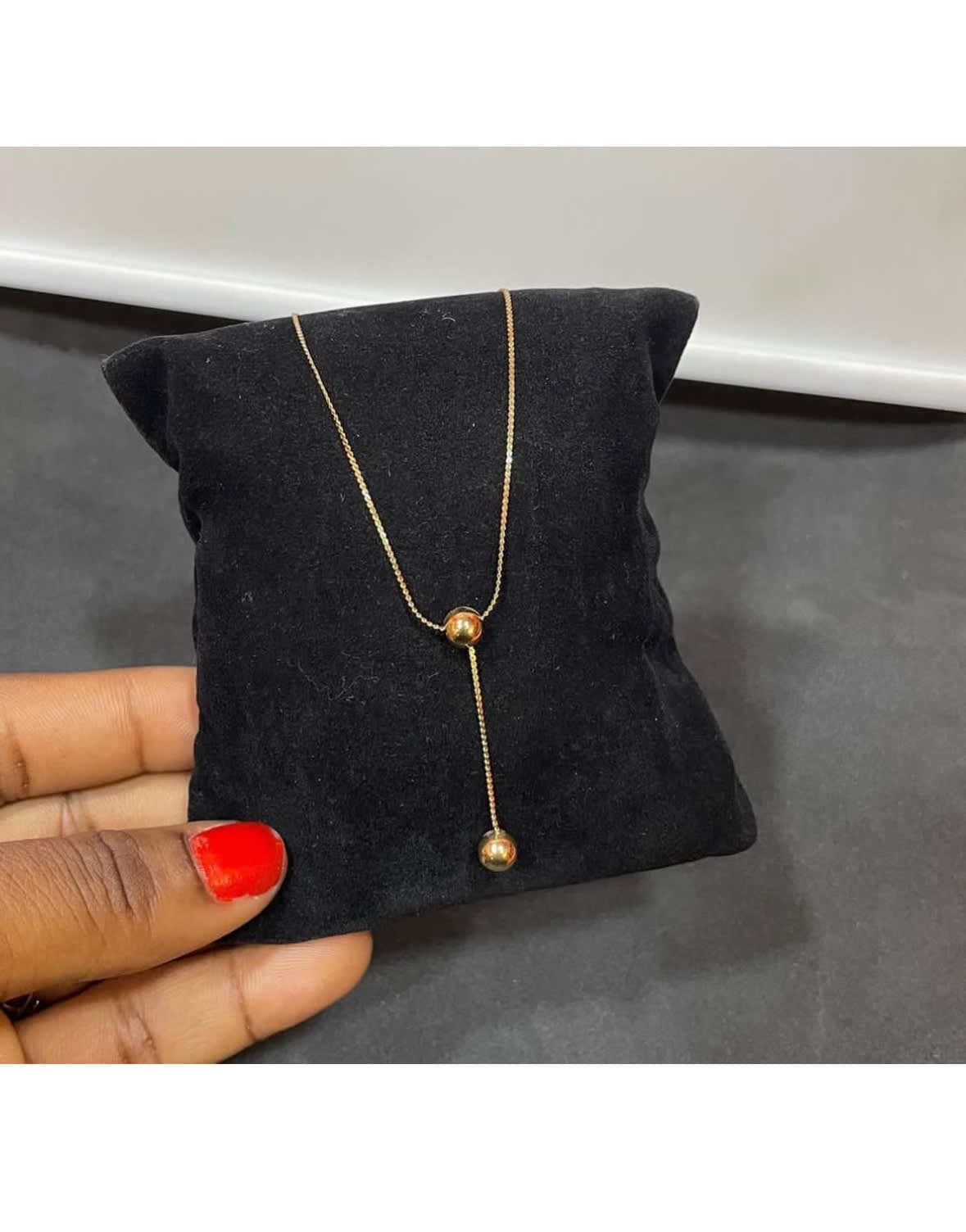 Dropping Ball Necklace