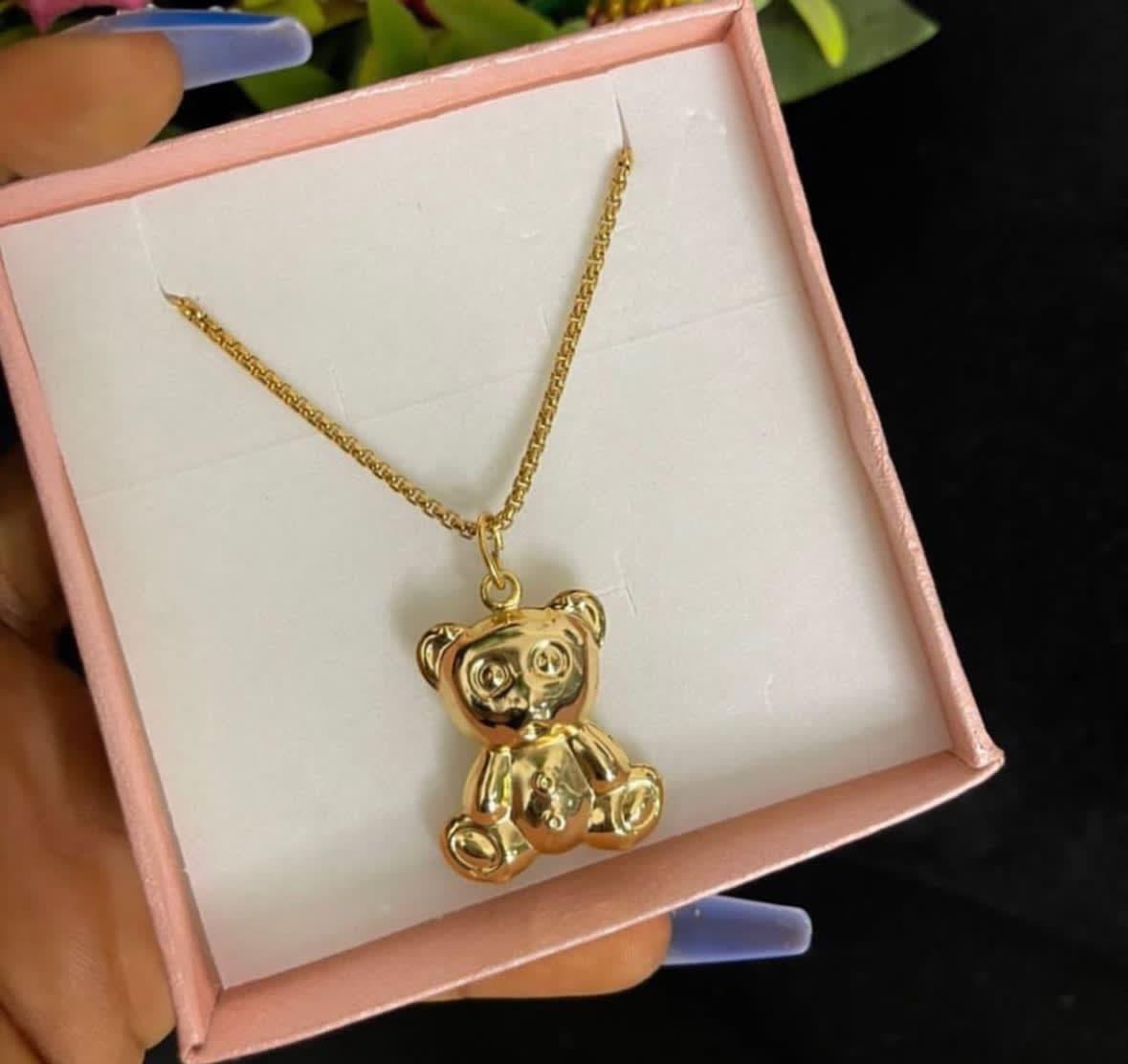 Teddy bear Necklace
