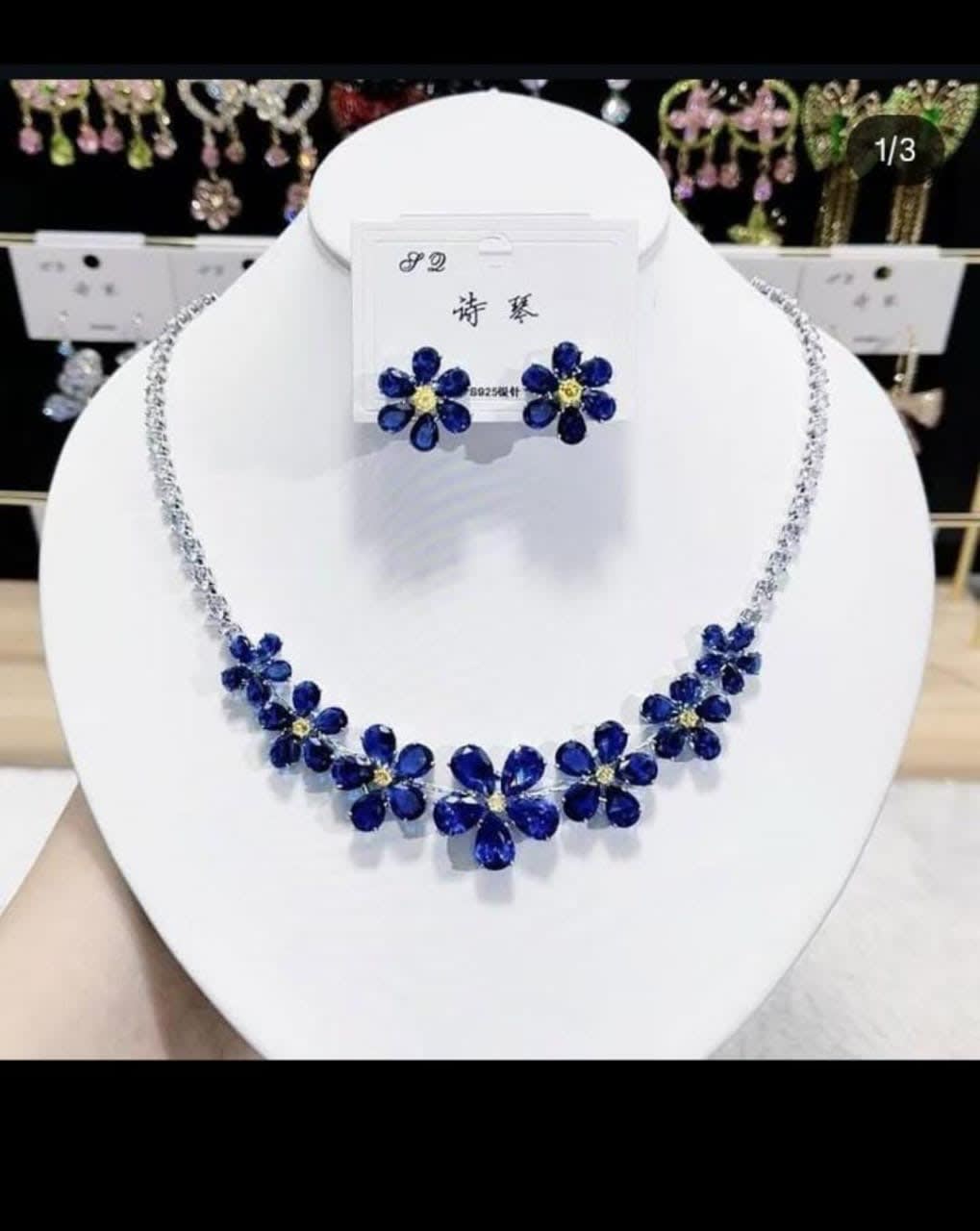 Fully stoned Necklace set