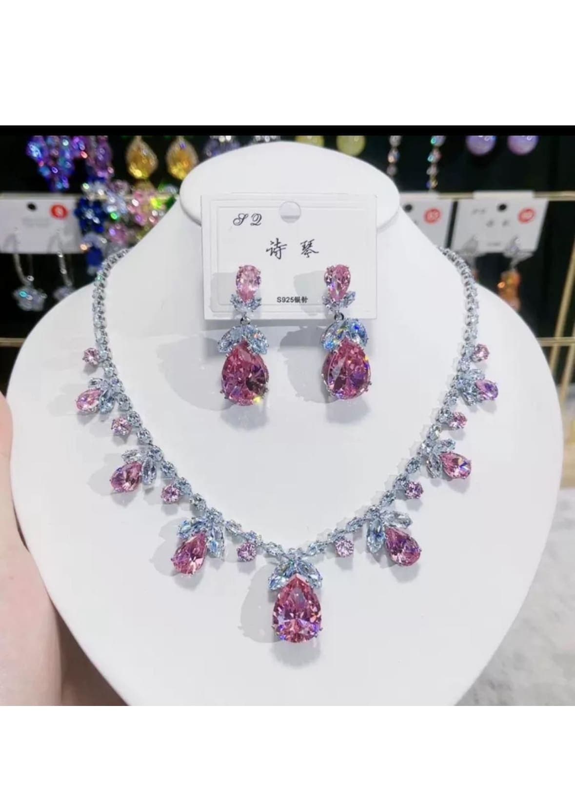 Fully stoned Necklace set