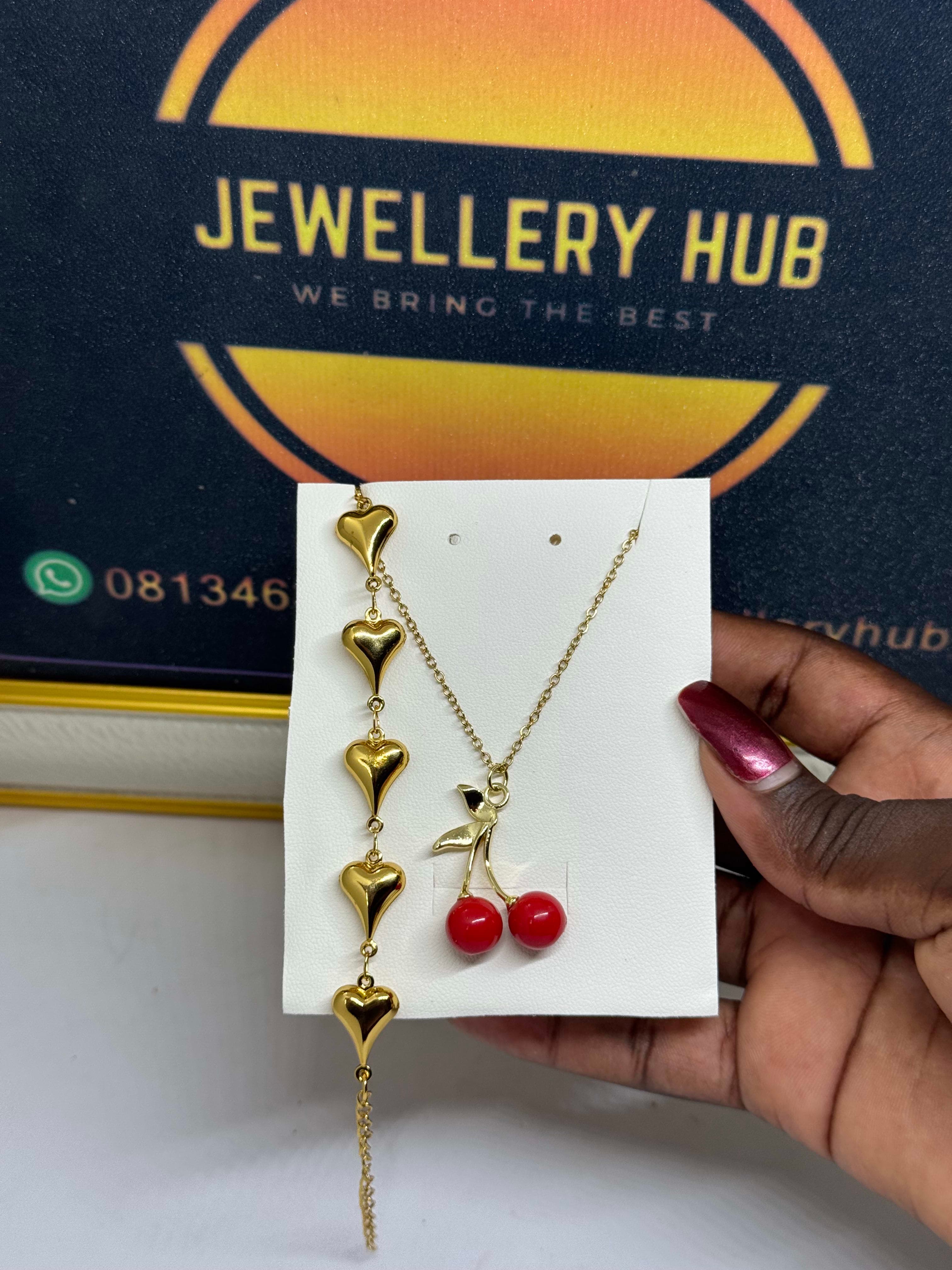 Necklace X Bracelet Set
